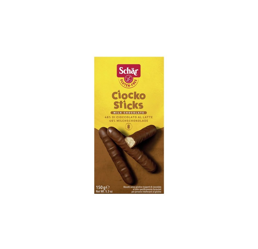 SCHÄR ciocko sticks sans gluten 150 g