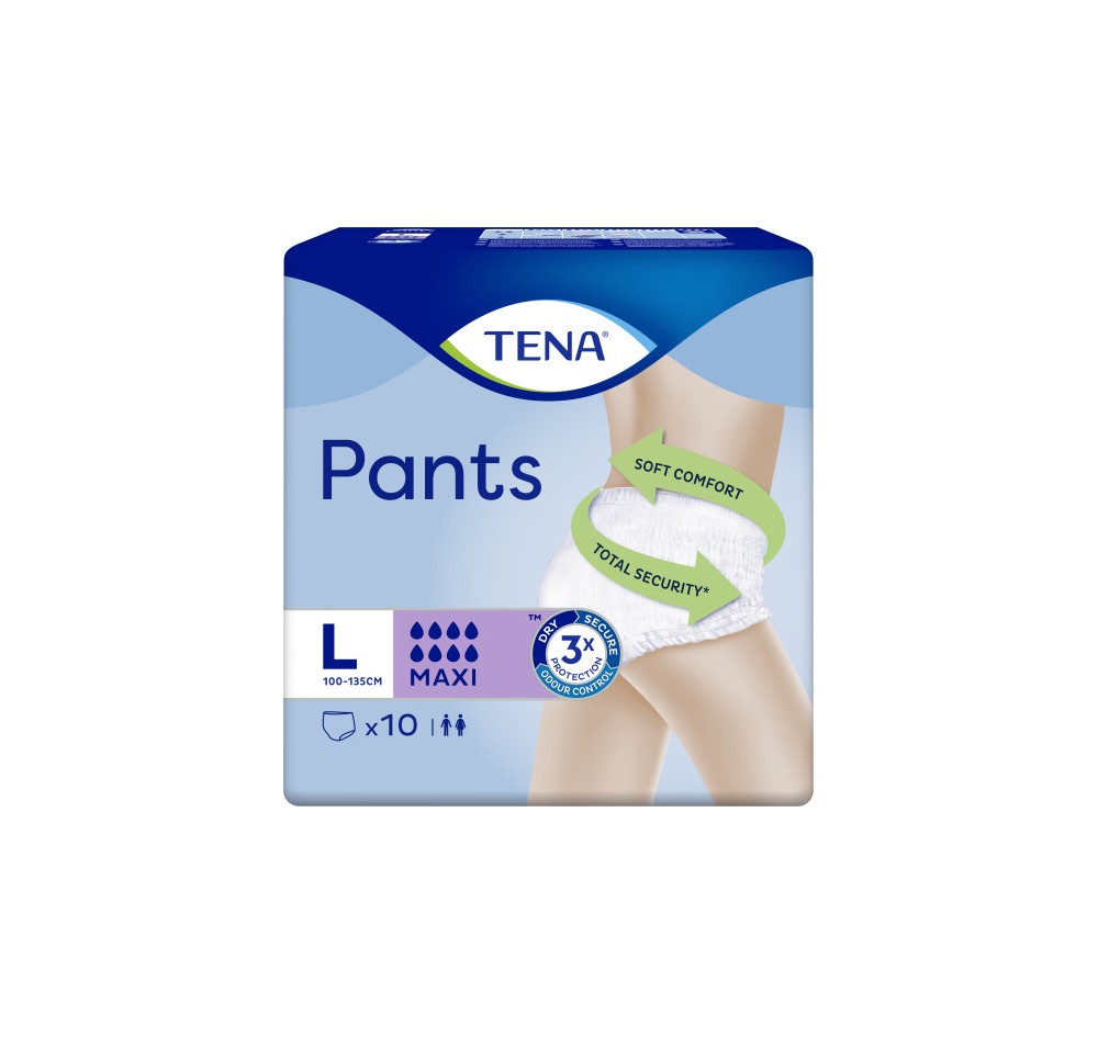 TENA Pants Maxi L 10 pce