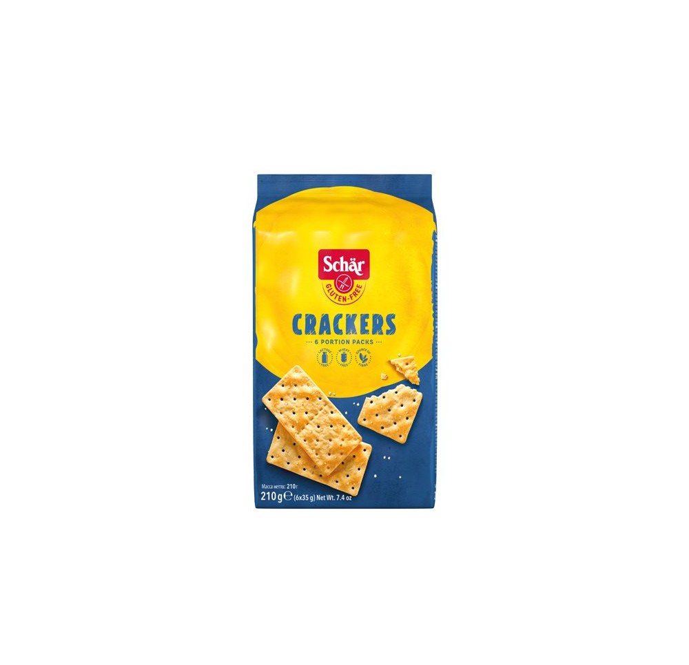 SCHÄR crackers sans gluten 210 g