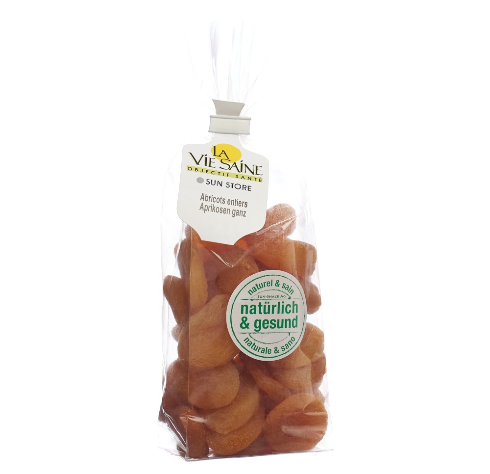 LA VIE SAINE abricots entiers dénoyaut sach 275 g