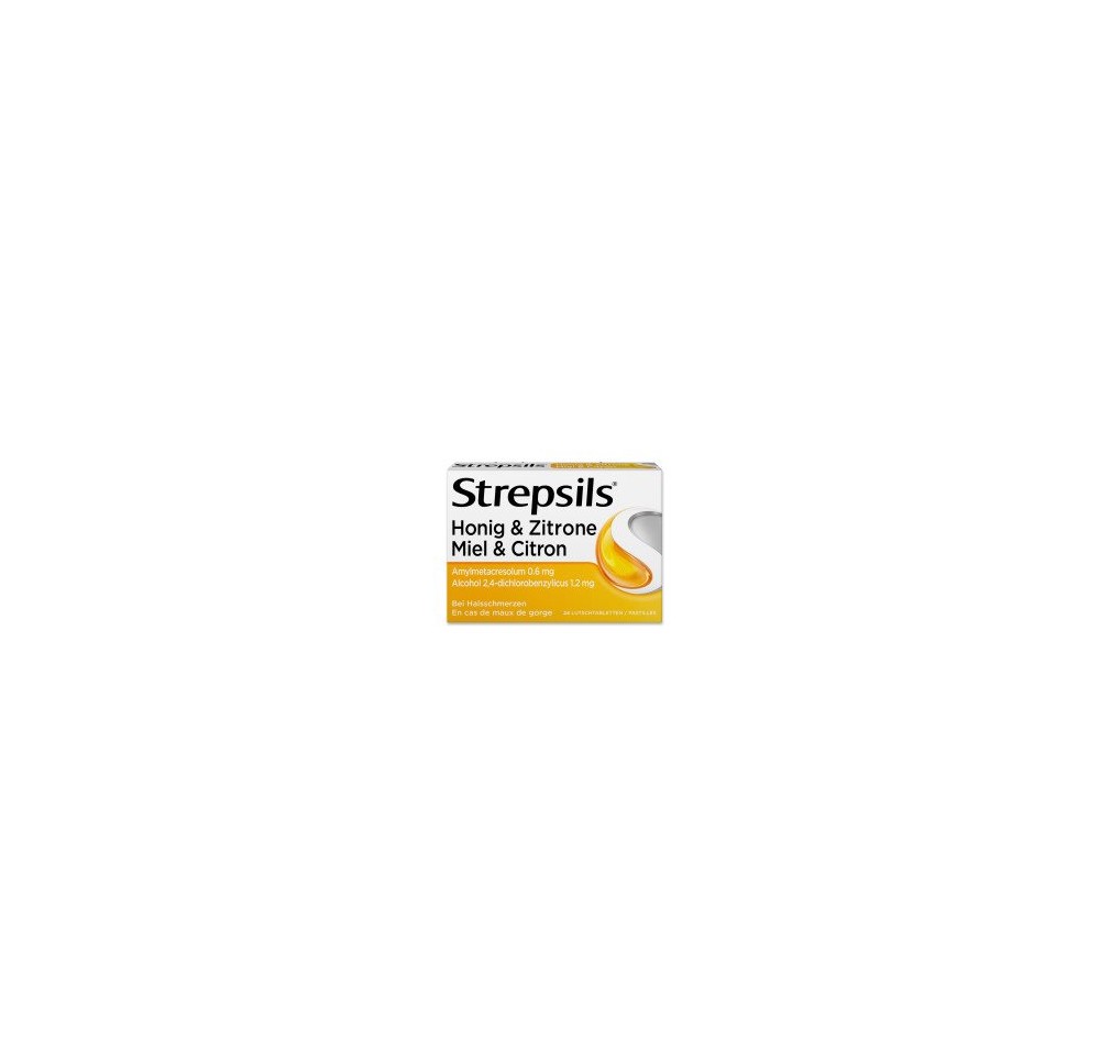 STREPSILS cpr sucer miel & citron 24 pce