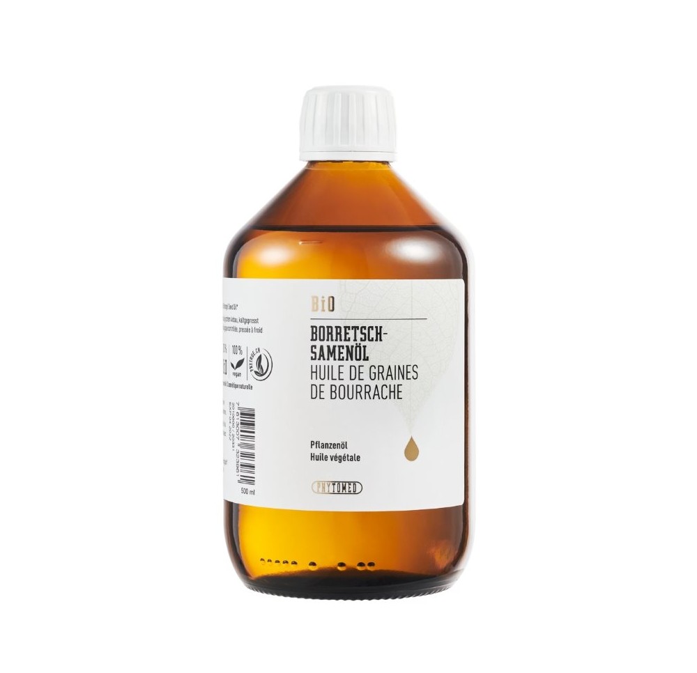 PHYTOMED Huile de semences bourrache bio 500 ml