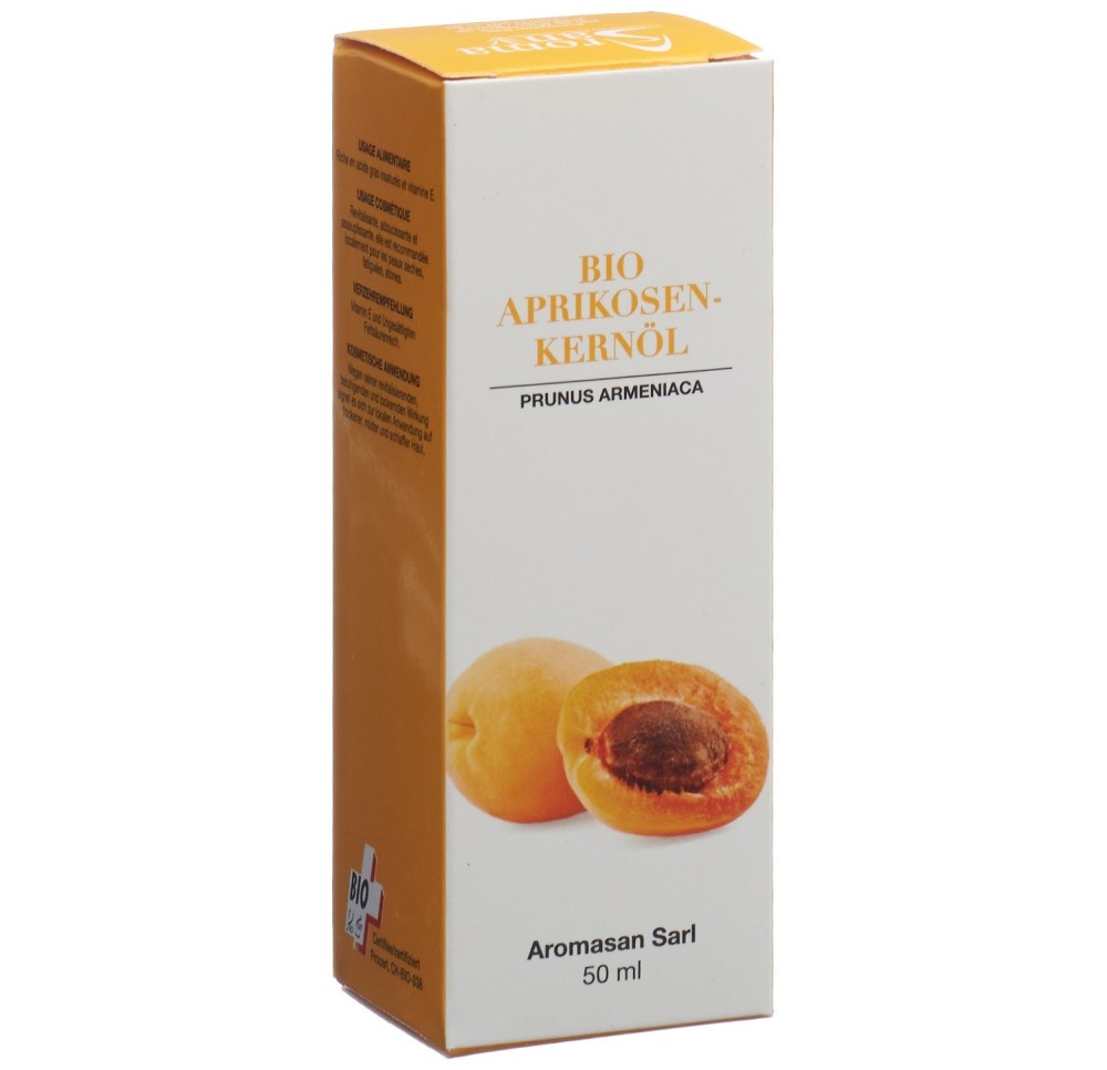 AROMASAN huile végétale noyau d'abricot 50 ml