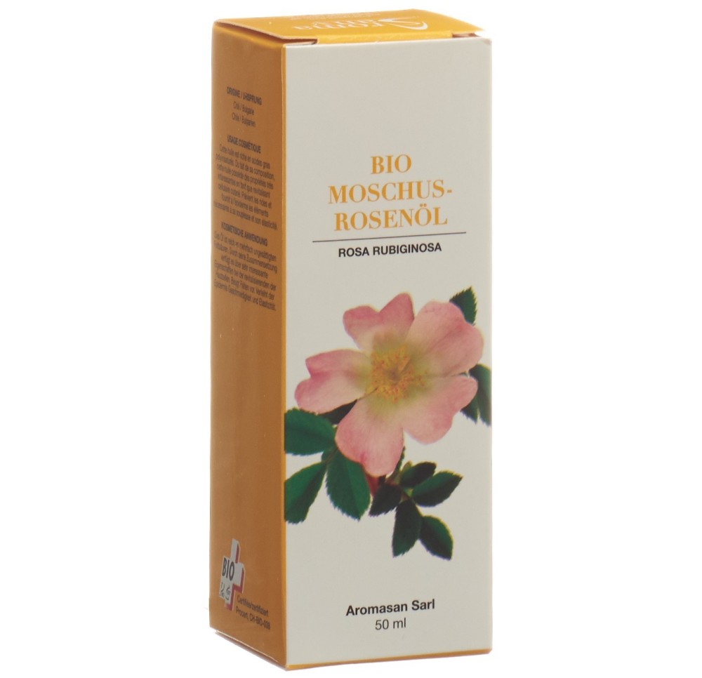 AROMASAN huile végétale de rose musquée bio 50 ml