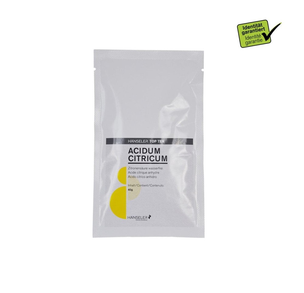 TOP TEN acidum citricum en sachets 20 x 40 g