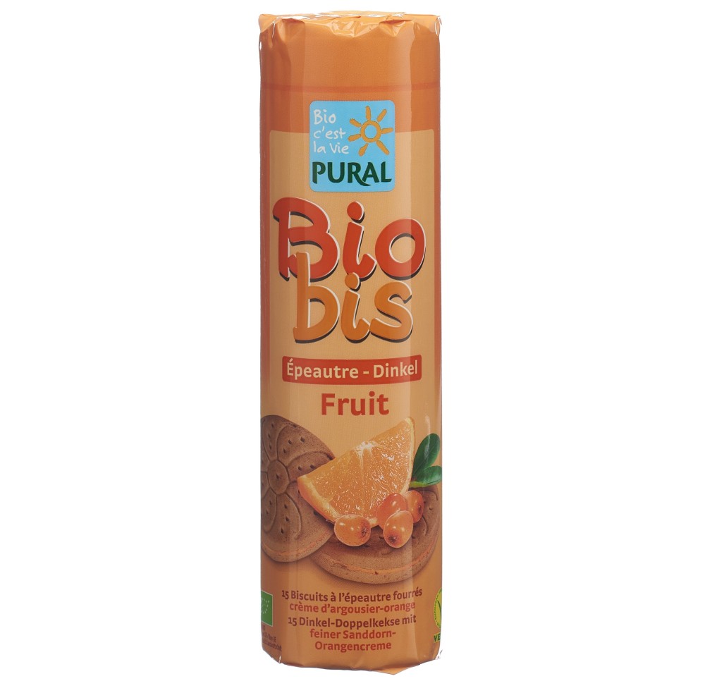 PURAL bio bis épeautre argousier orange 300 g