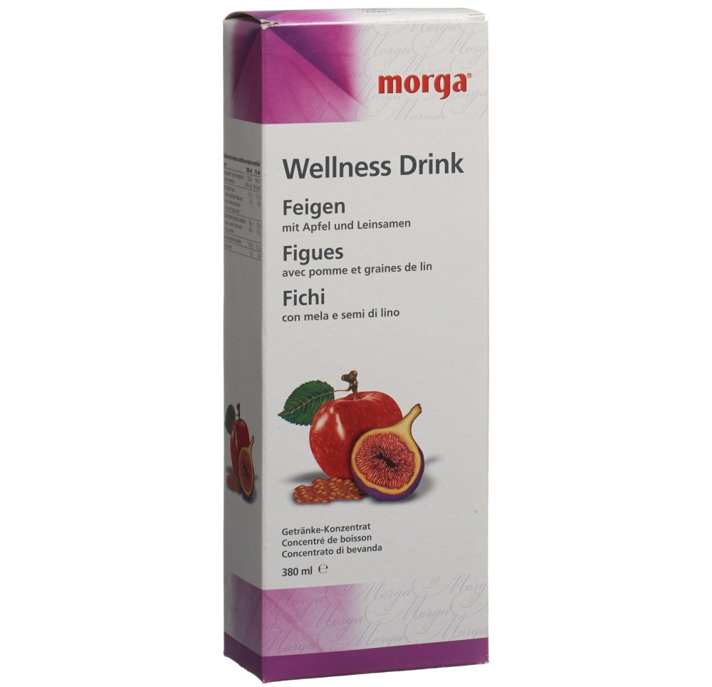 MORGA wellness drink figue 380 ml