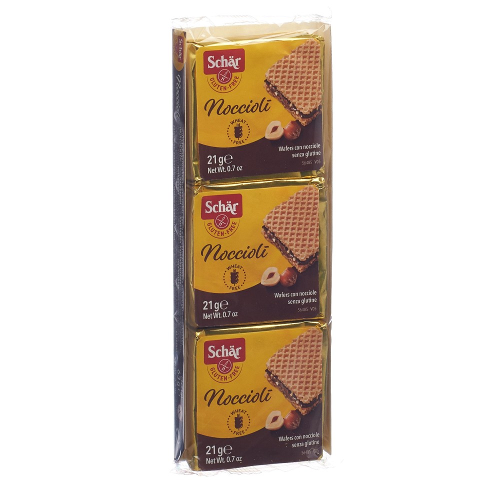 SCHÄR noccioli snack 3 pc. sans gluten 63 g