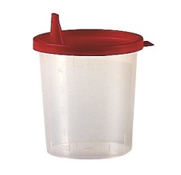 MK urinoir 125ml en PP transparent
