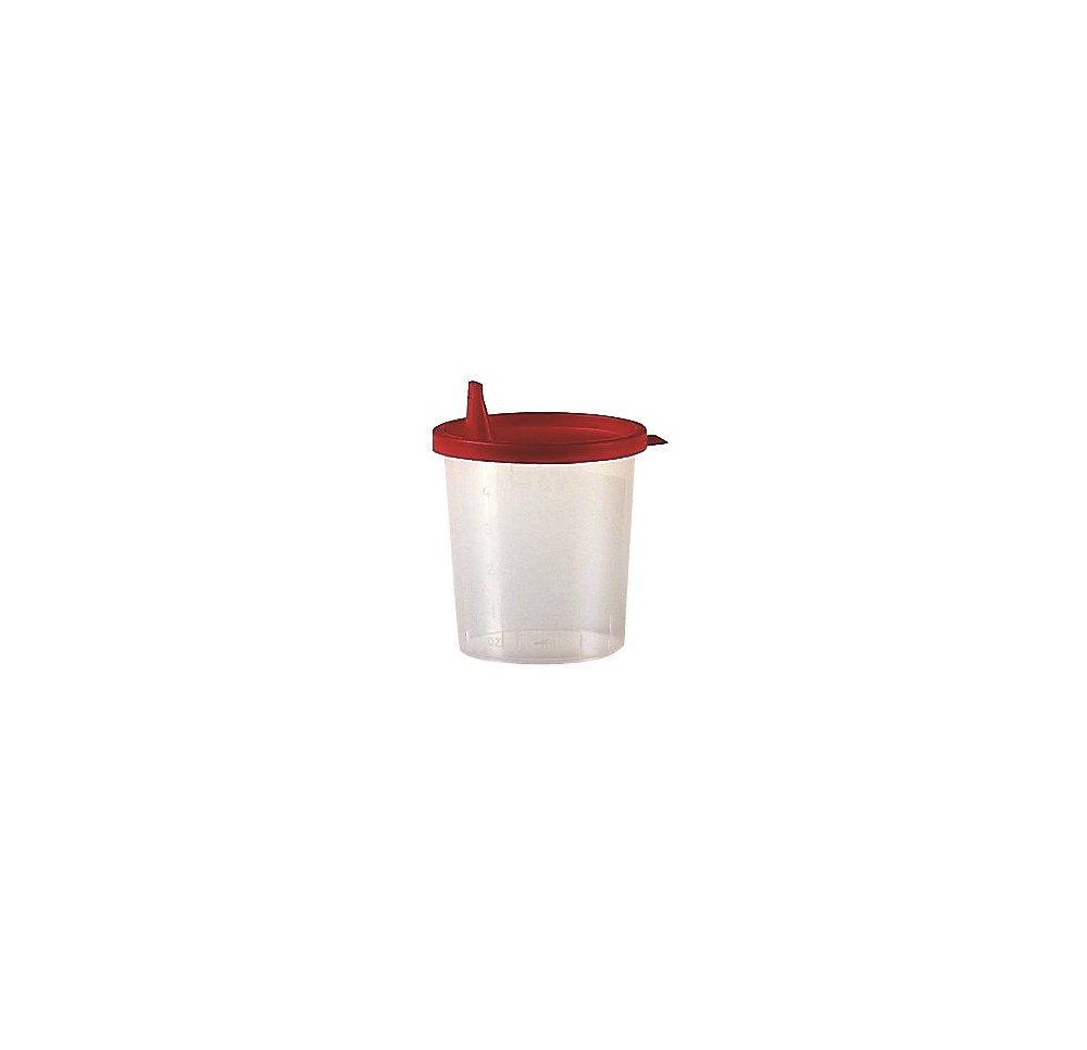 MK urinoir 125ml en PP transparent