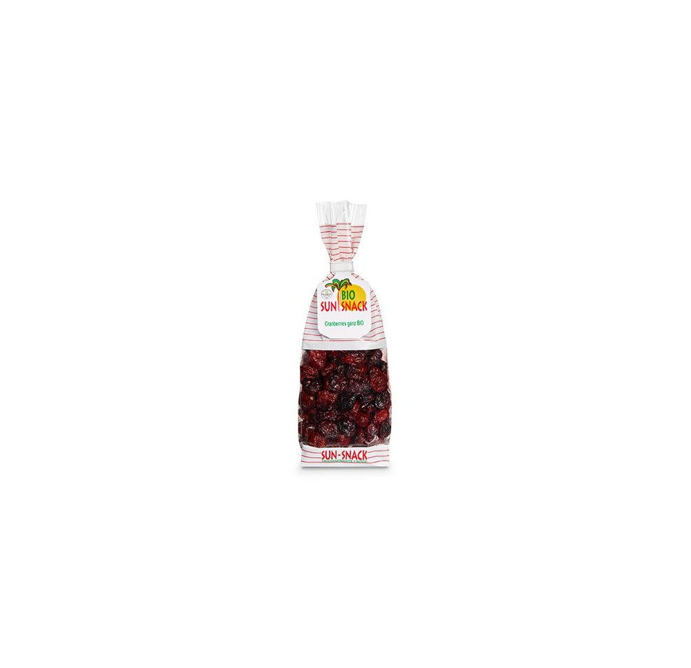 BIO SUN SNACK cranberries entièrs bio sach 200 g
