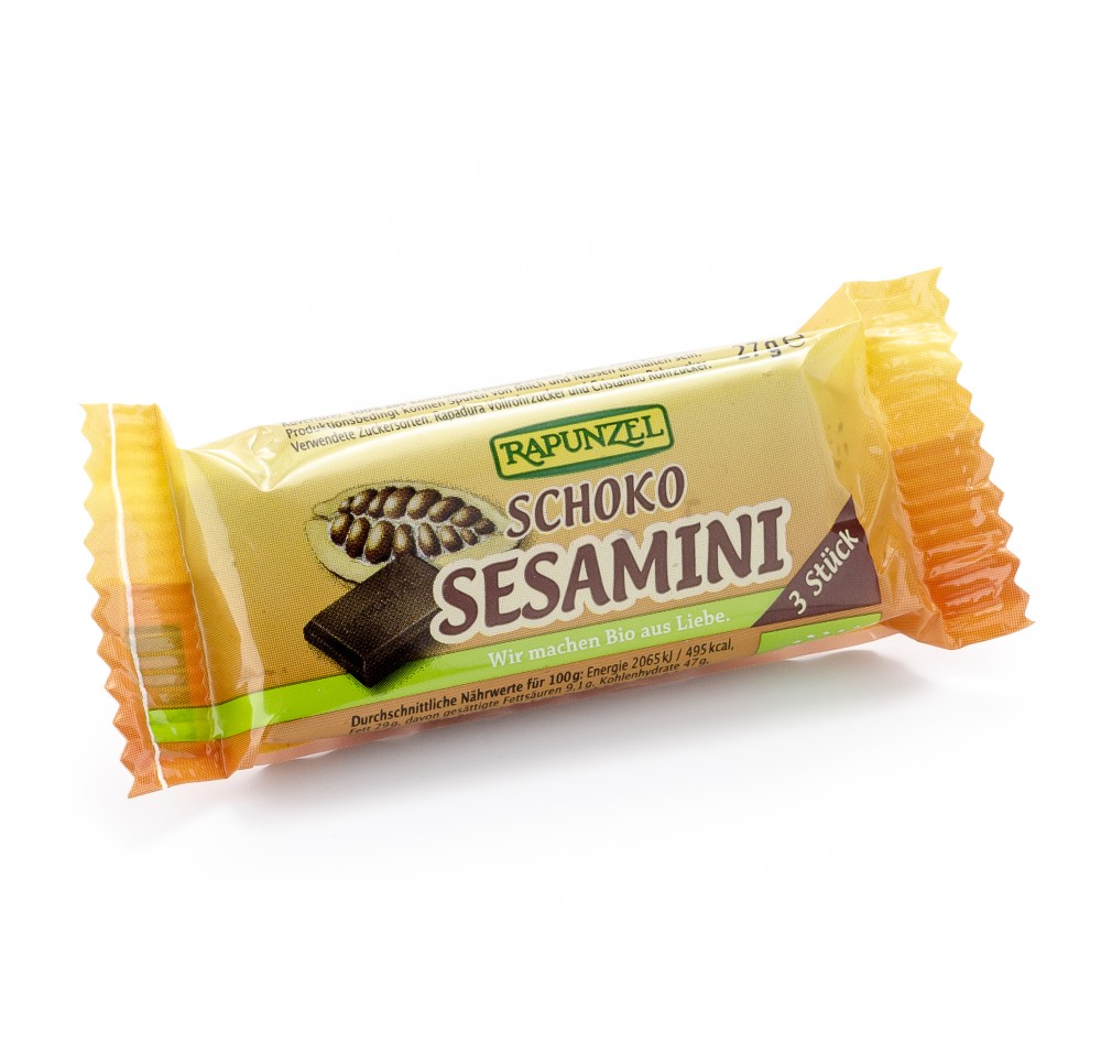 RAPUNZEL sesamini au chocolat 27 g