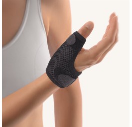 BORT SOFT attelle pouce courte S -17cm noir
