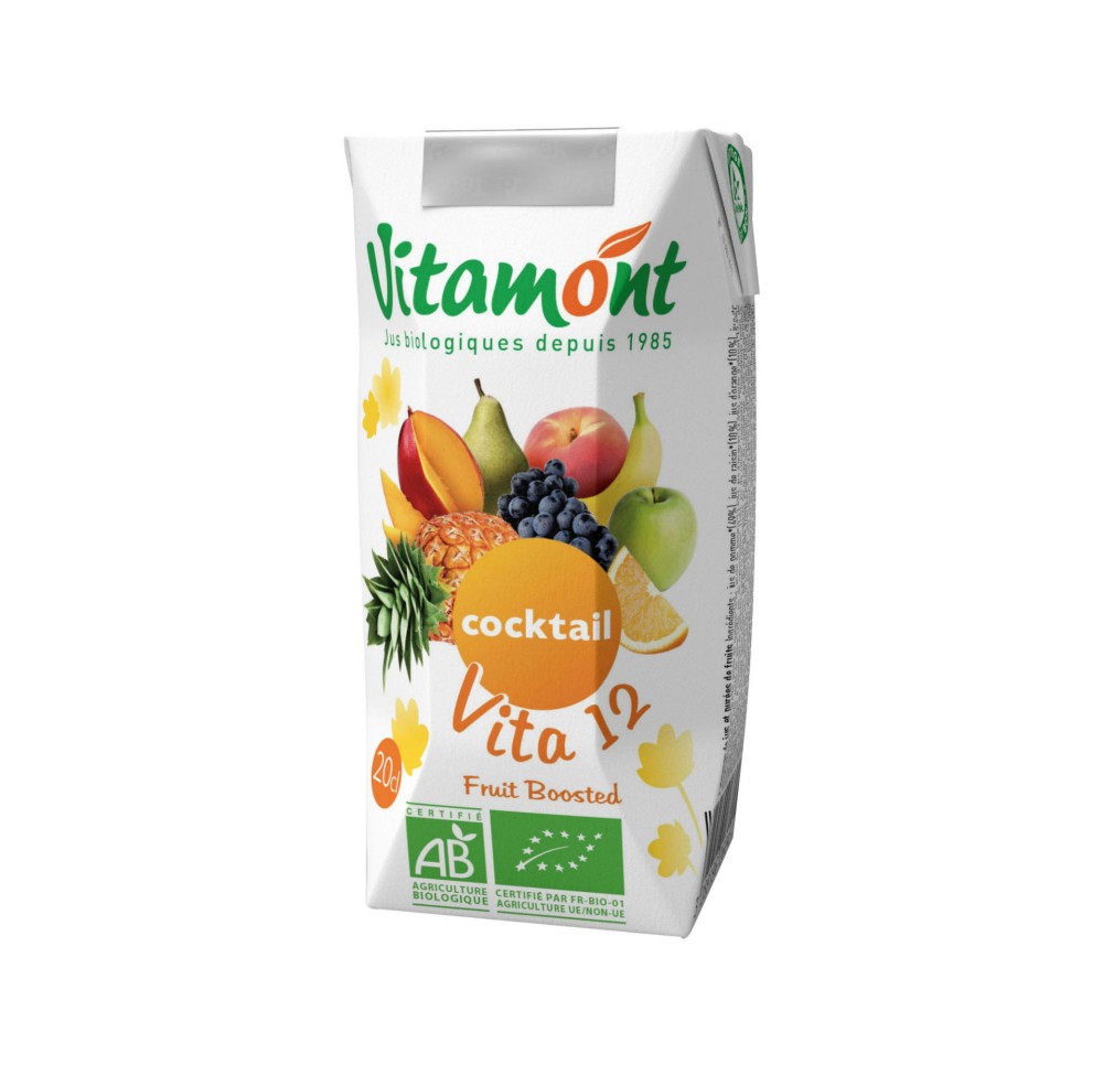 VITAMONT Jus cocktail vita 12 pur 200 ml