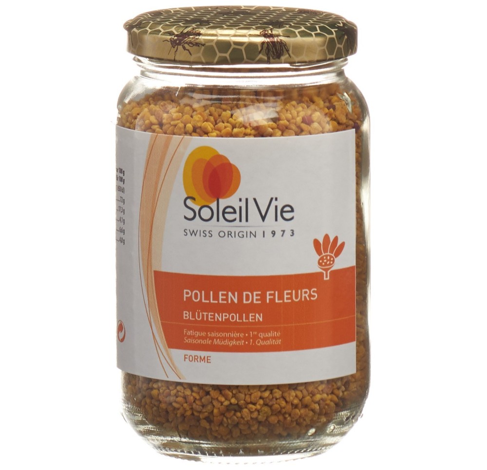 SOLEIL VIE pollen de fleurs 1ère qualité 240 g