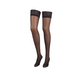 CALYPSO bas cuisse (a-g 140) GrV noir 1 paire
