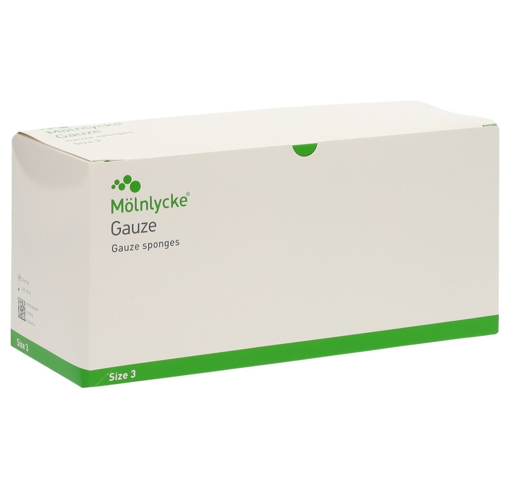MÖLNLYCKE tampons rond gaze Nr3 sté 30 sach 5 pce