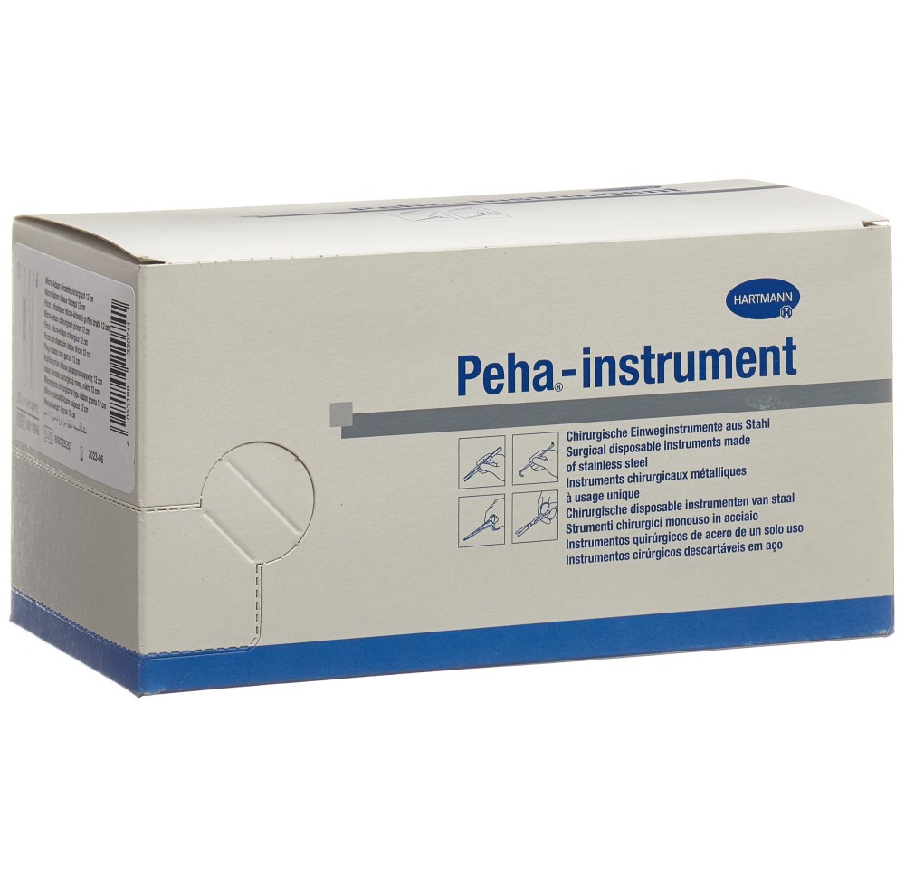 PEHA-INSTRUMENT pincette mic adson chir dr 25 pce