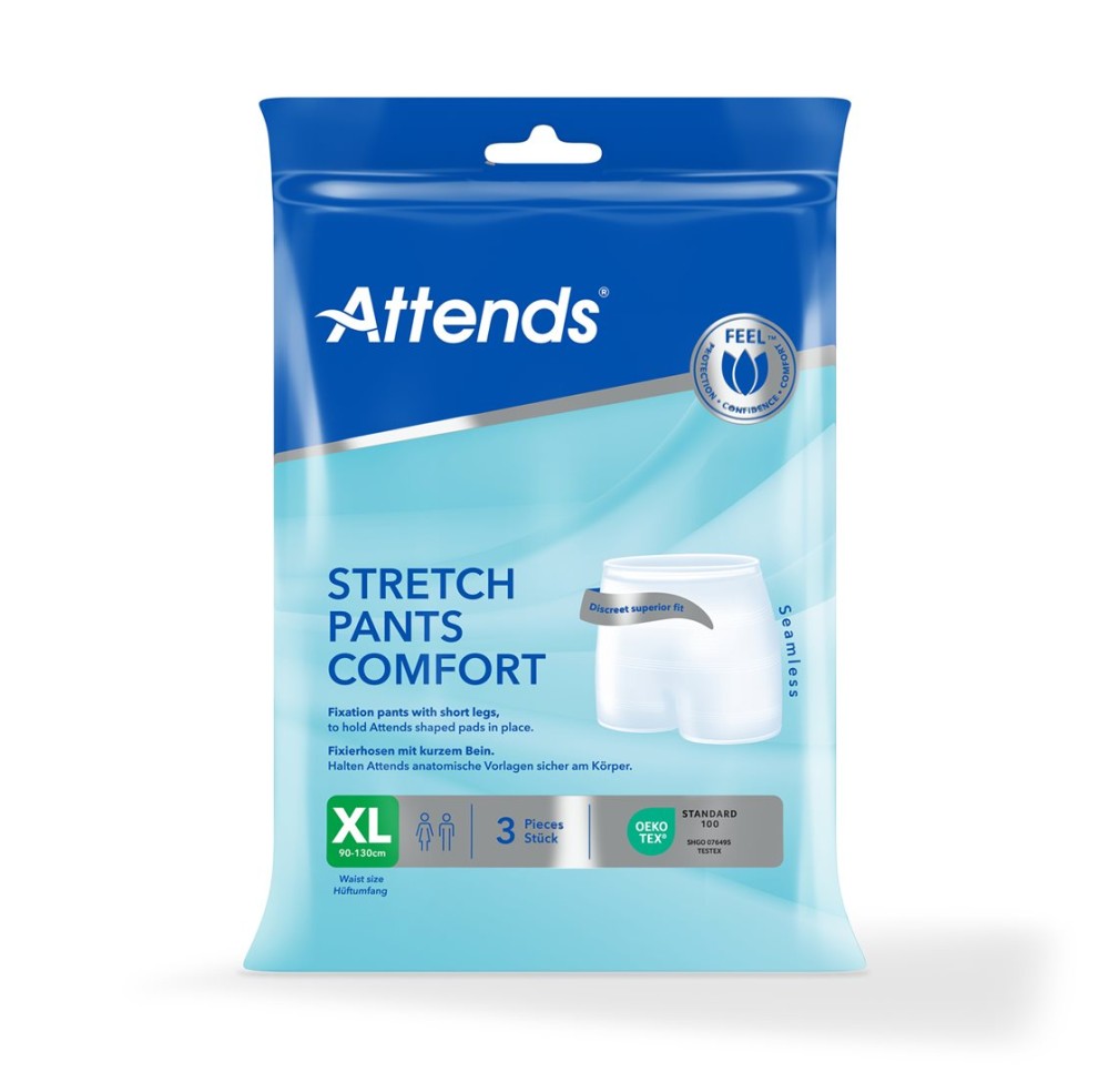 ATTENDS Stretch Pants Comfort XL 3 pce