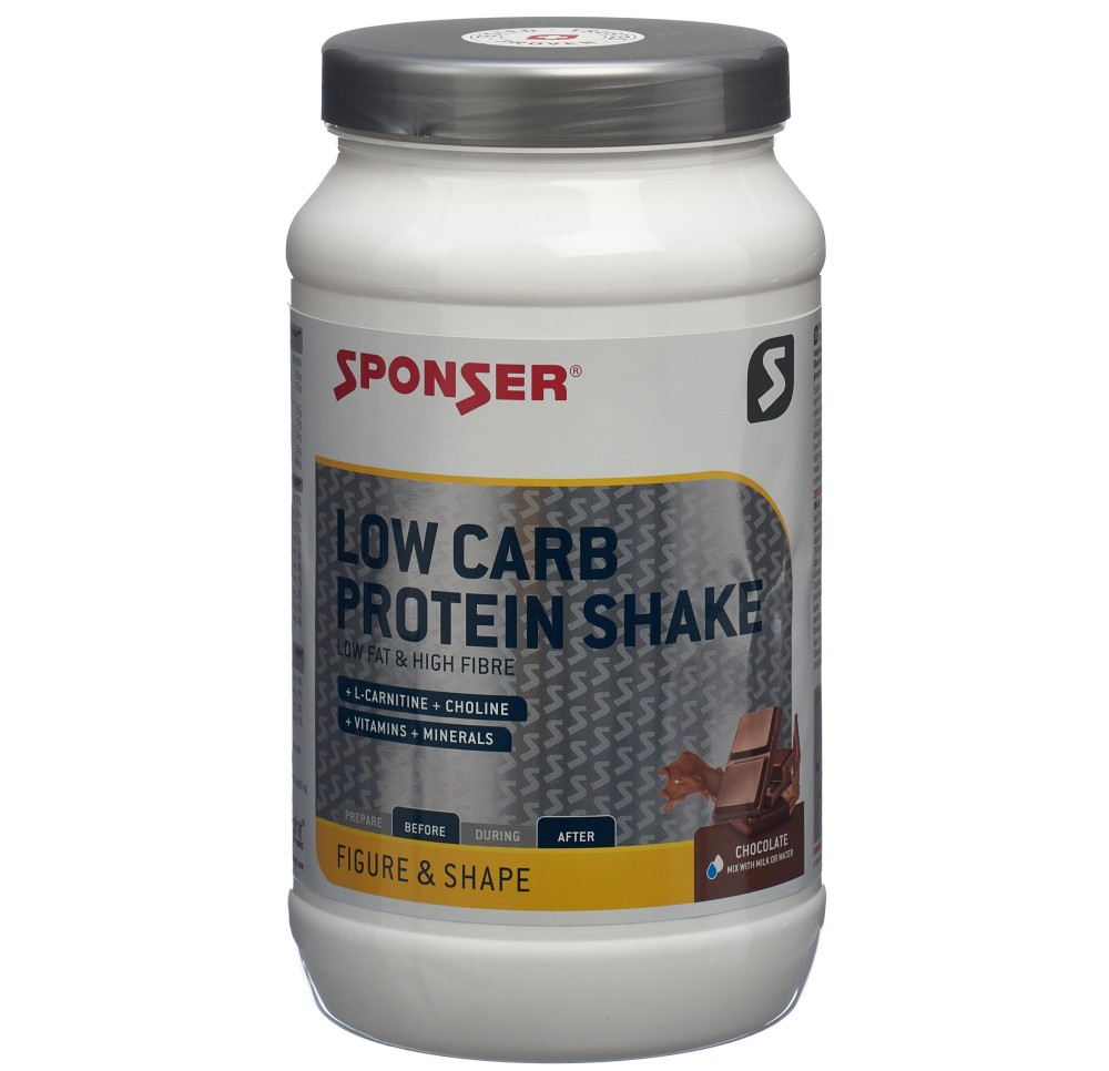 SPONSER Low Carb Protein Shake Chocolate 550 g