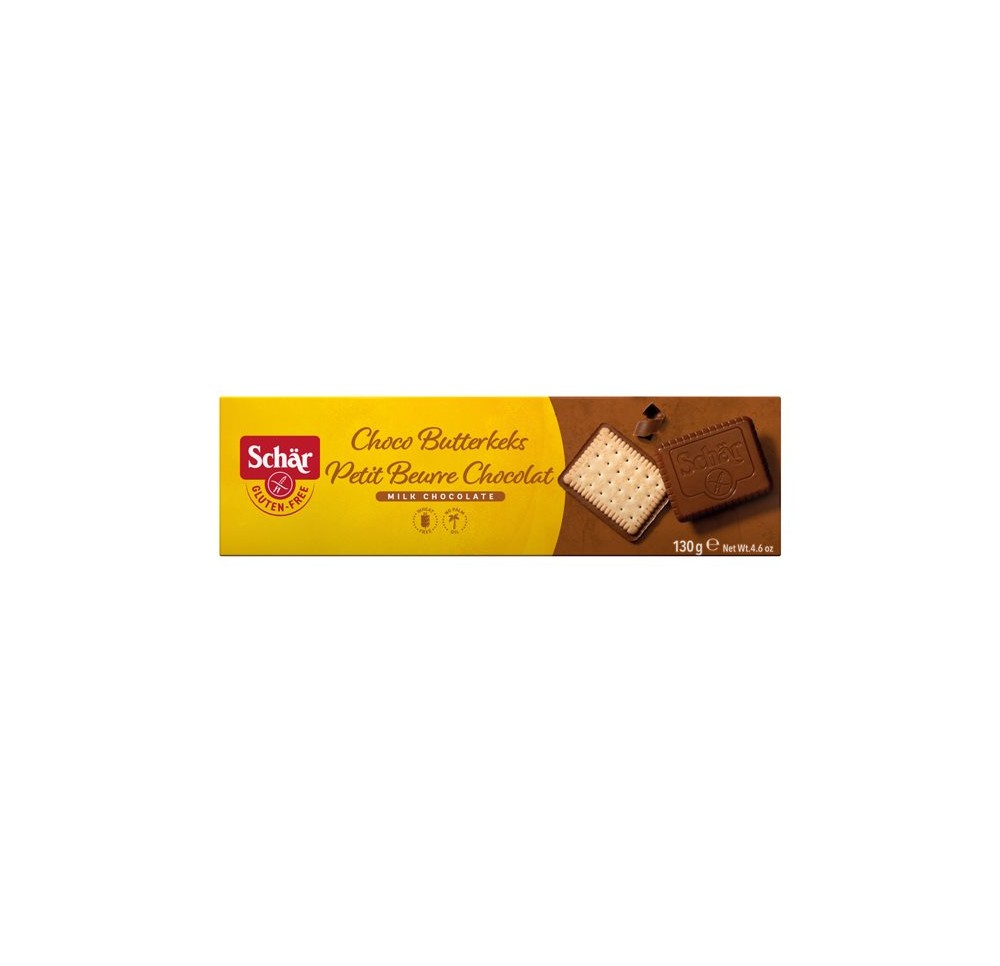 SCHÄR biscuit beurre choco sans gluten 130 g