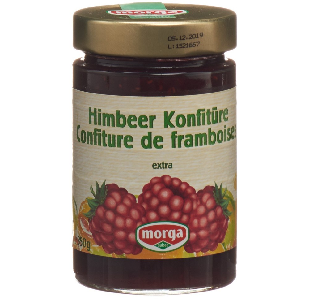 MORGA confiture framboises 350 g