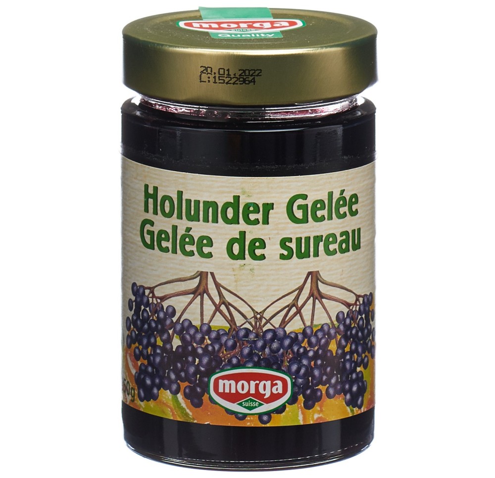 MORGA confiture gelée sureau noir 350 g
