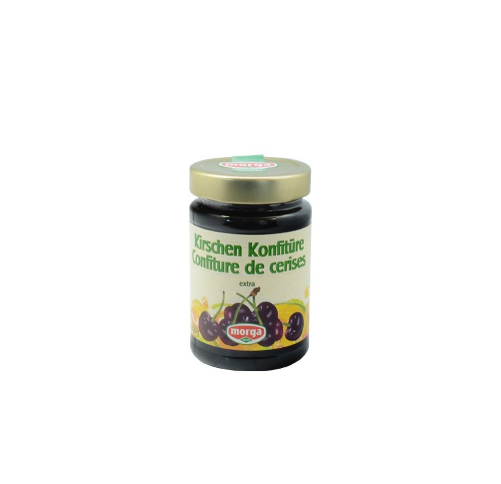 MORGA confiture cerises noires 350 g