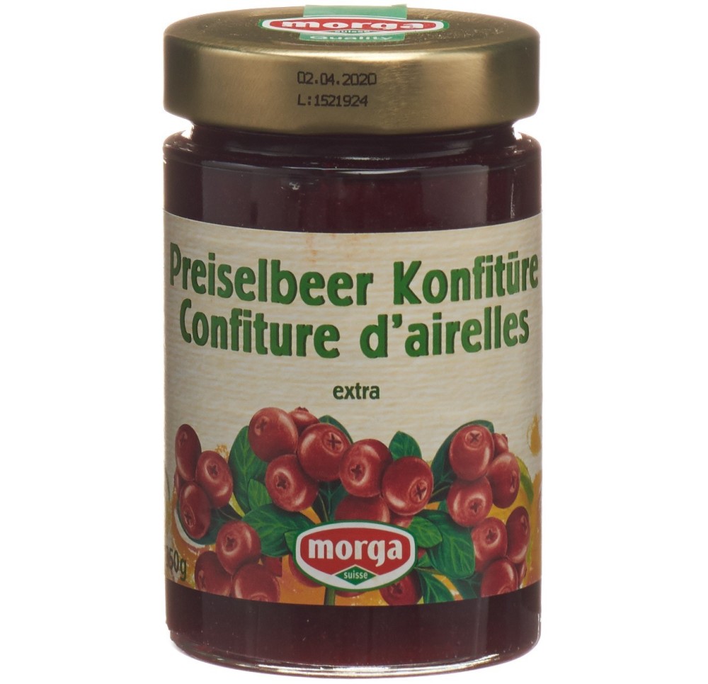 MORGA confiture airelles 350 g