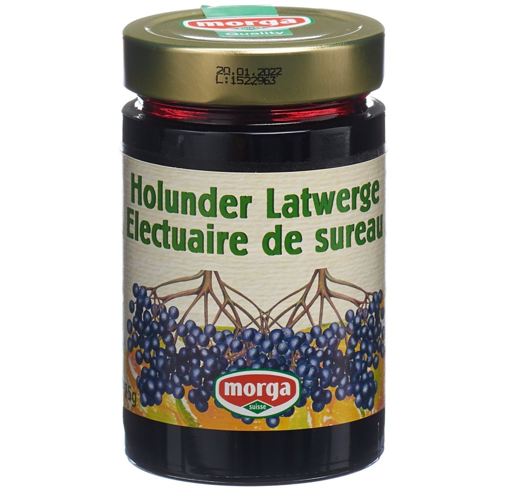 MORGA confiture sureau électuaire 375 g