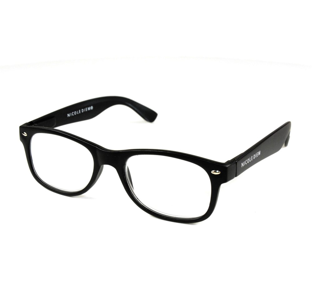 NICOLE DIEM lunettes lecture 2.00dpt Act noir
