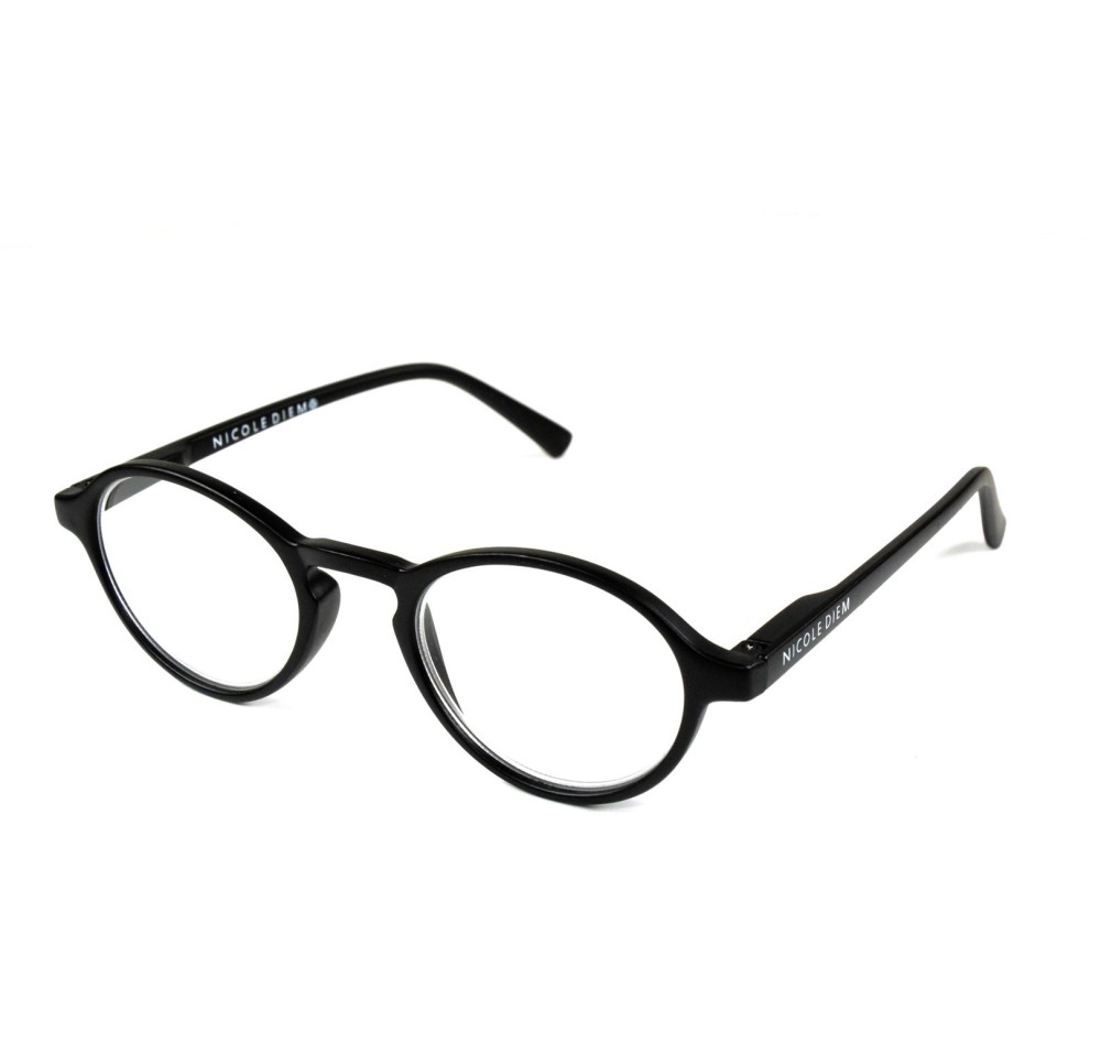 NICOLE DIEM lunettes lecture 3.00dpt In noir