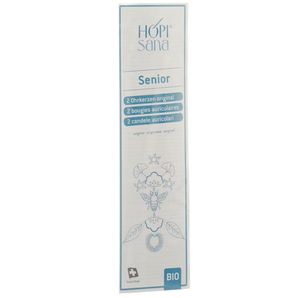 HOPISANA bougies auriculair bleues bourdonne 2 pce