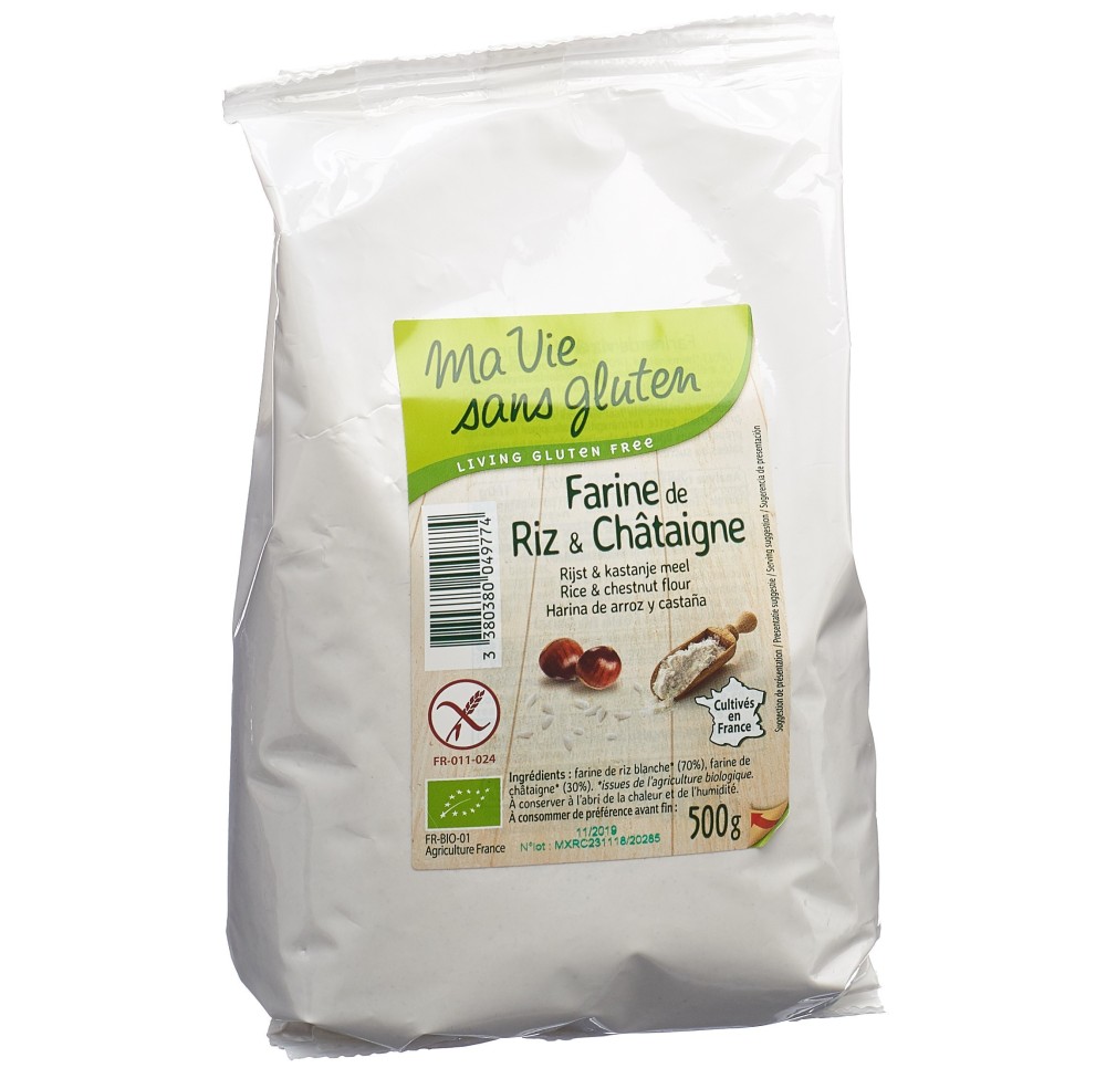 MA VIE S GLUT Farine de riz & châtaigne 500 g