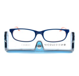 NICOLE DIEM lunettes lecture 3.00dpt Cannes navy