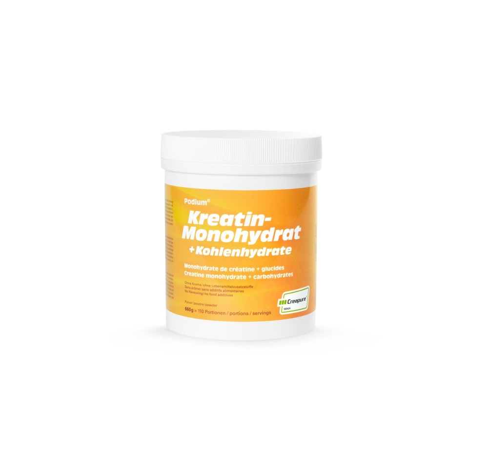 PODIUM créatine & glucides pdr bte 660 g