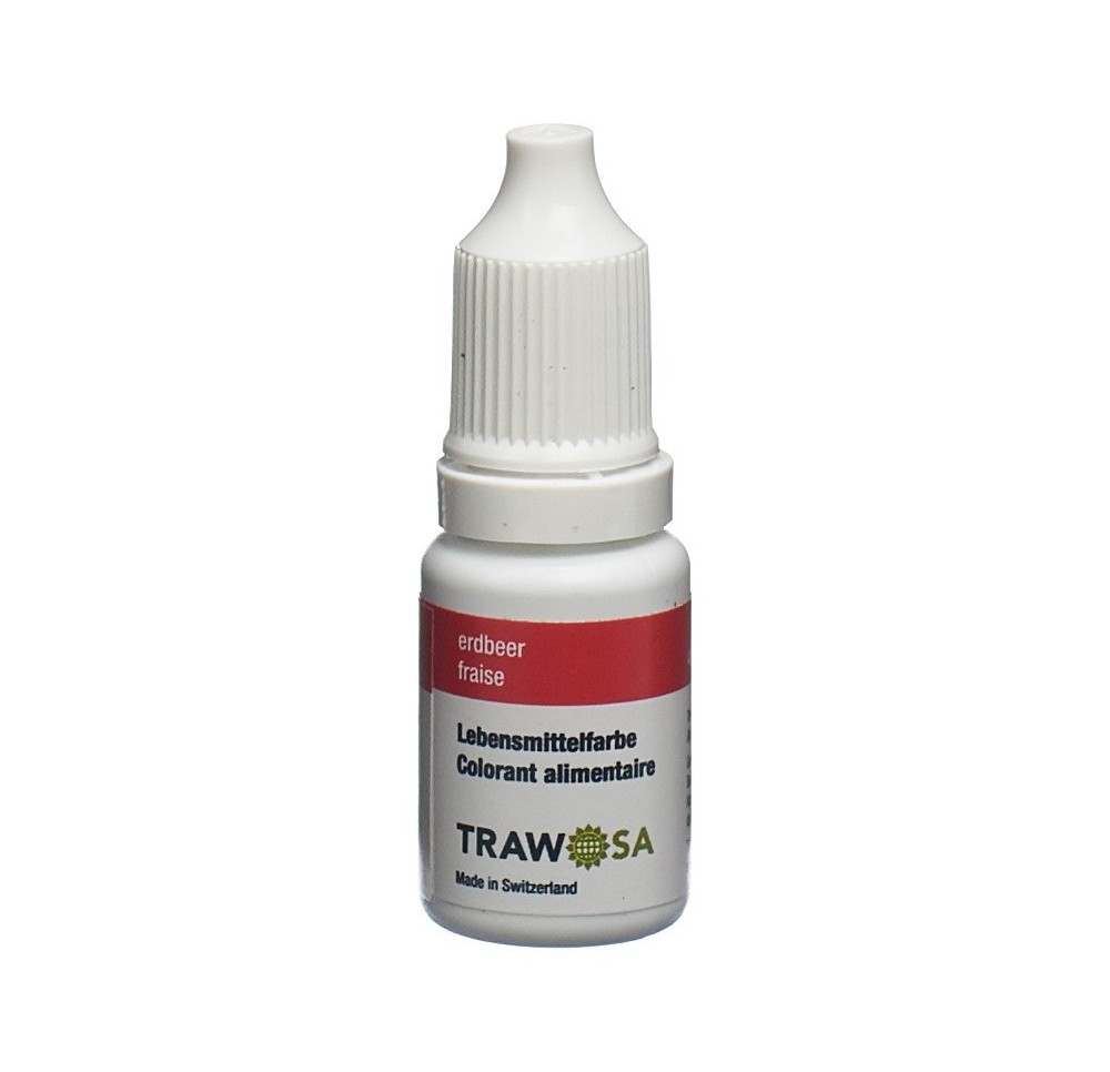 TRAWOSA colorant alimentaire fraise 10 ml