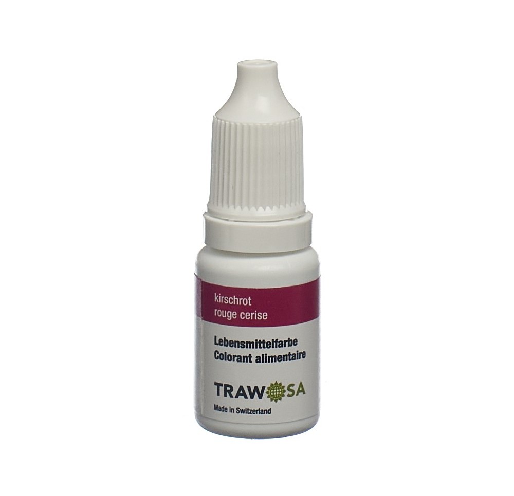 TRAWOSA colorant alimentaire rouge cerise 10 ml