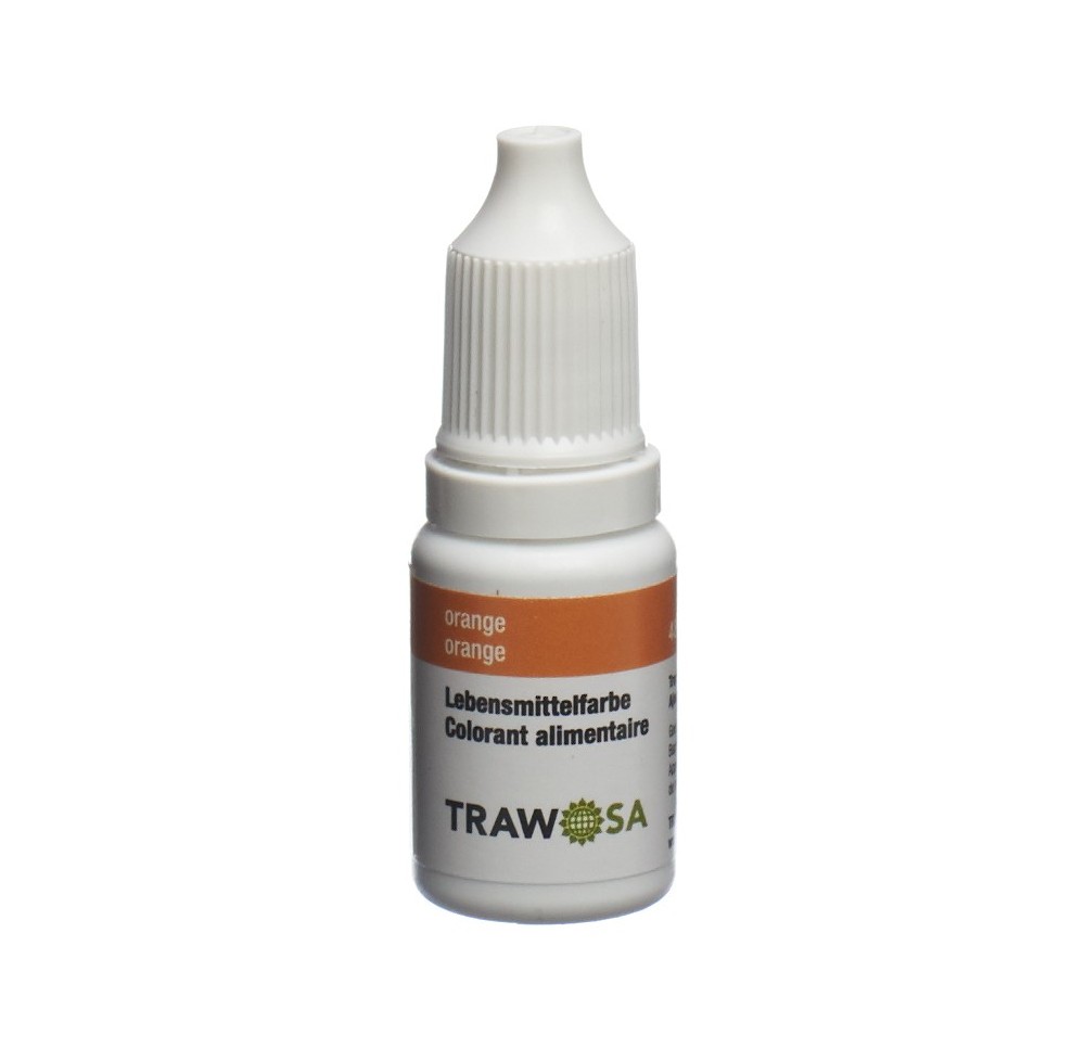 TRAWOSA colorant alimentaire orange 10 ml