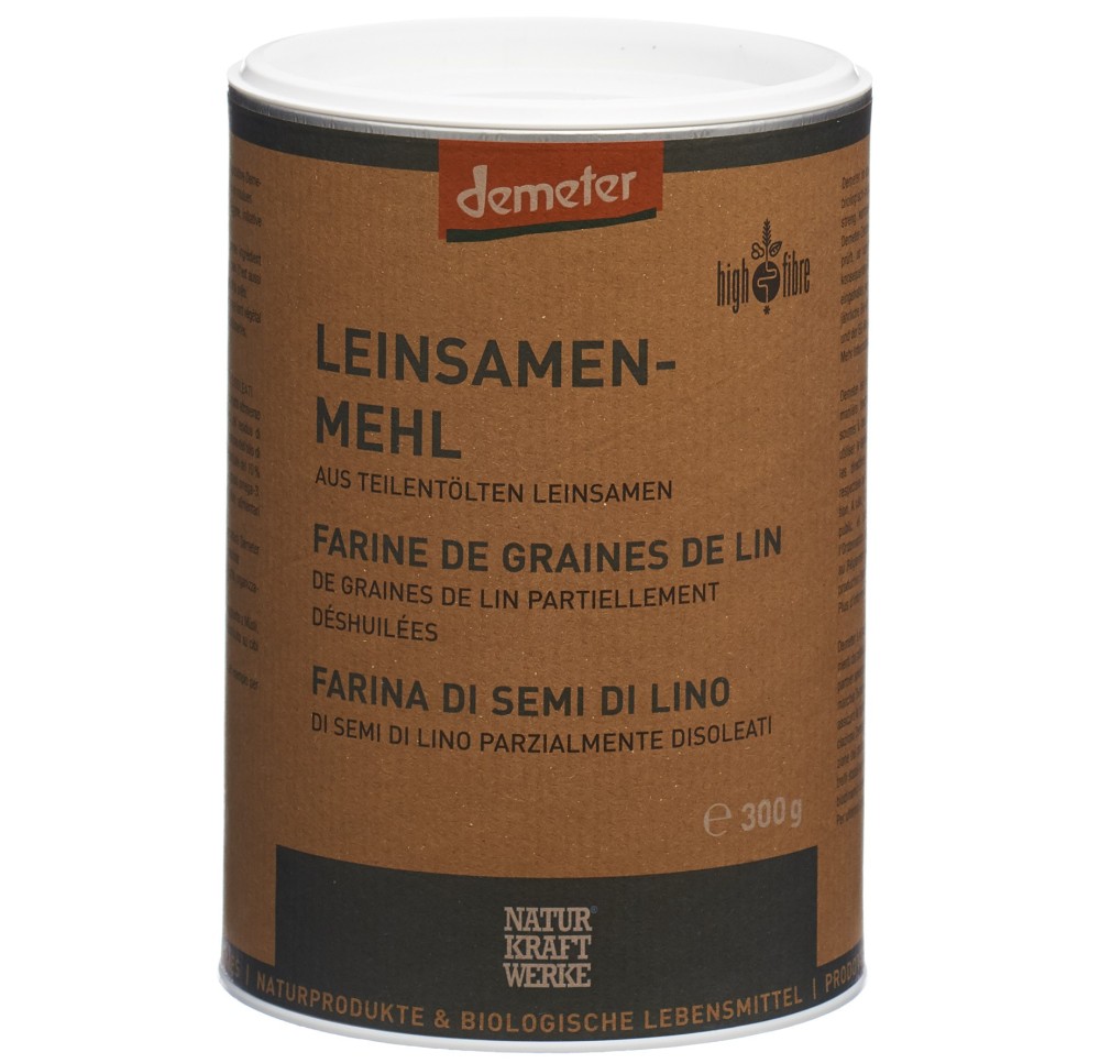 NATURKRAFTWERKE Farine graines lin Demeter 300 g