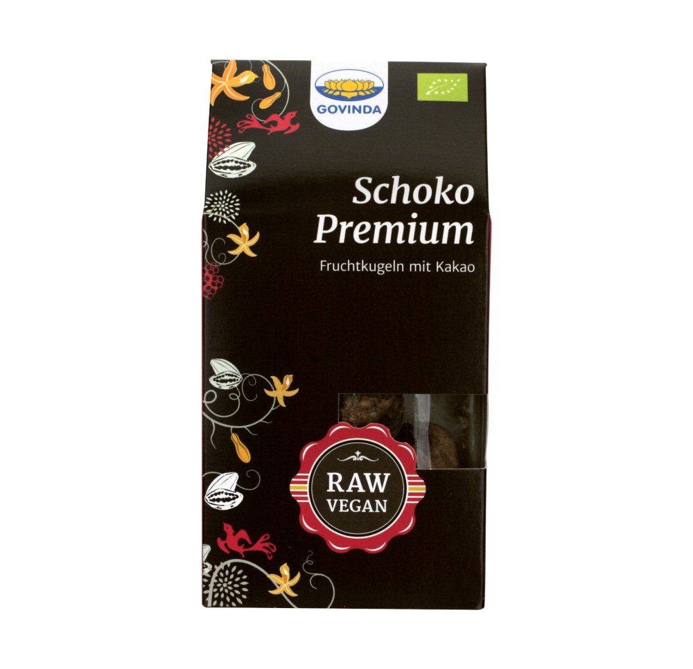 GOVINDA boules de choco premium bio 120 g