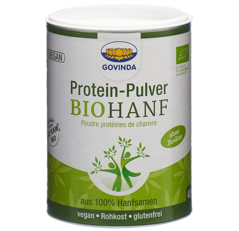GOVINDA poudre protéines de chanvre bio bte 400 g