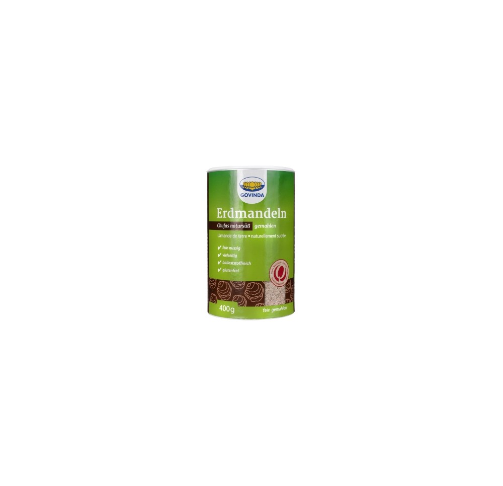 GOVINDA amande de terre/chufas moulu bio bte 400 g