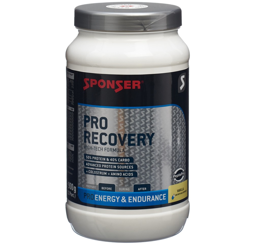 SPONSER Pro Recovery Drink Vanille bte 900 g