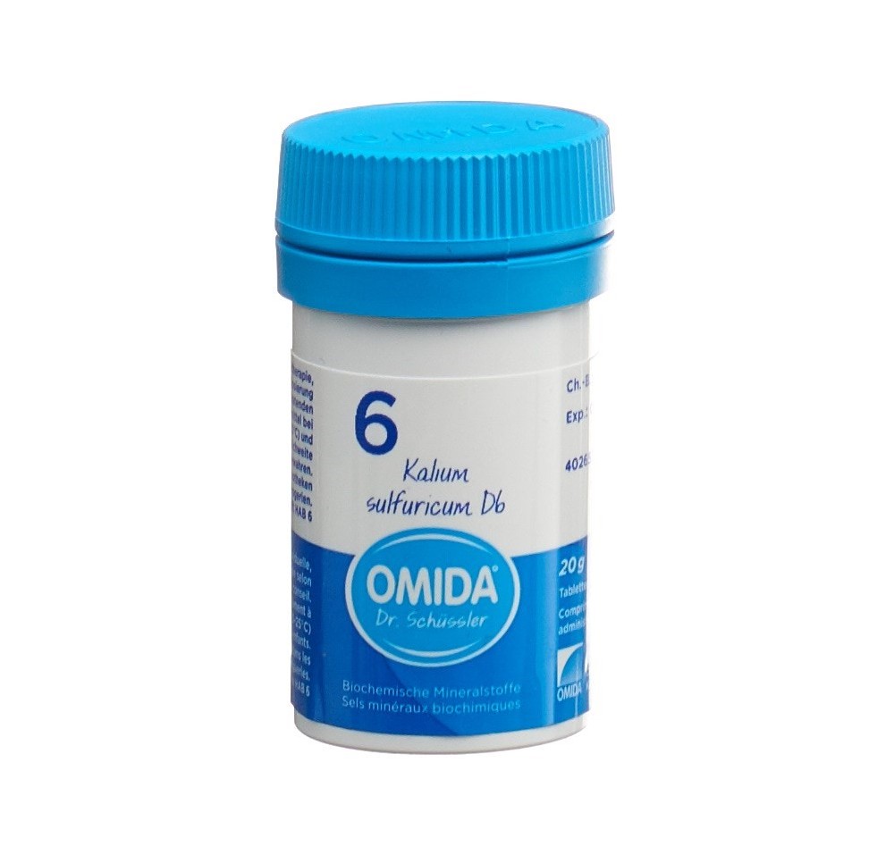OMIDA SCHÜSSLER no6 kal sulf cpr 6 D bte 20 g