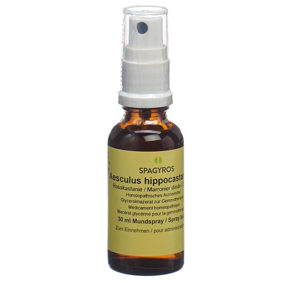 SPAGYROS GEMMO aesculus hippo mac glyc 1 D 30 ml