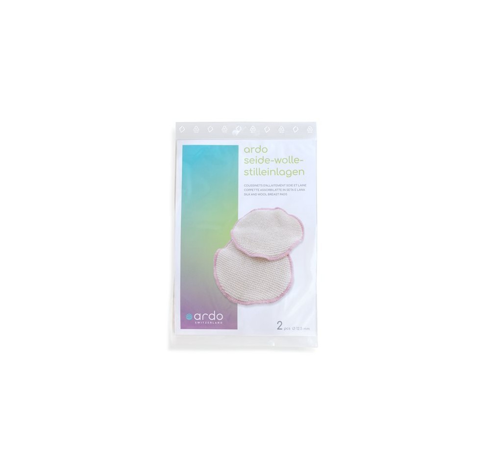 ARDO Compresses allaitement soie/laine 1 paire