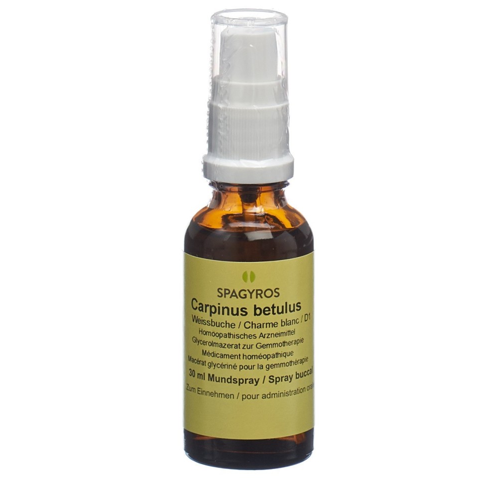 SPAGYROS GEMMO carpinus betul mac glyc 1 D 30 ml