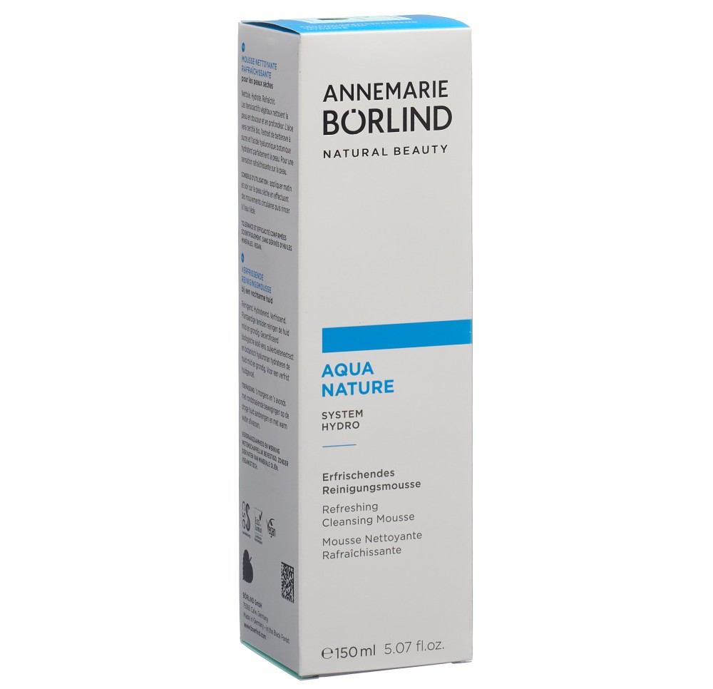 BÖRLIND AQUANATURE Reinigungsmousse Erfrisc 150 ml