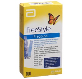 ABBOTT FREESTYLE Precision électrod dosage 100 pce